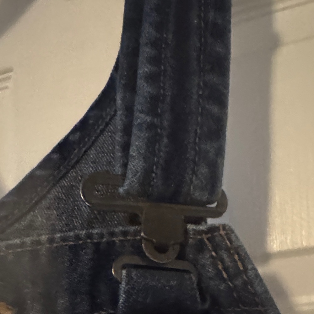 Carhartt Dark Blue Denim Overalls - Picture 4 of 7